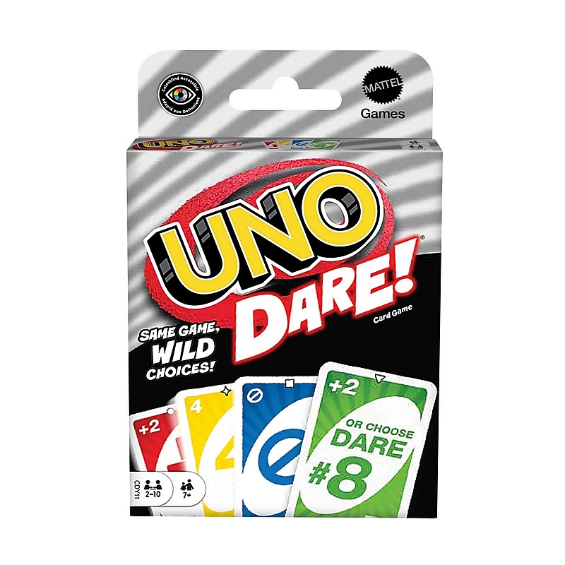 Mattel UNO Dare Card Game, 8/Pack (CDY11) image 1