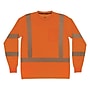 Ergodyne GloWear 8370 High Visibility Long Sleeve T-Shirt, ANSI Type R Class 3, Orange, 3XL (22267)~#|#~284ED751-C149-463D-898CB43E6CF9C713_sc7