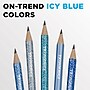 Ticonderoga Arctic Blues Pre-Sharpened Wooden Pencil, 2.2mm, #2 Soft Lead, 18/Pack (X13418)~#|#~28557301-2189-4209-A757AEBE1851CAED_sc7
