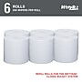 WypAll PowerClean WetTask Fabric Cleaning Wipers, 9" x 5.8", White, 250 Sheets/Roll, 6/Carton (53850)~#|#~28573764-0BF1-4E37-A00958AC551D58F6_sc7