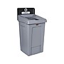 Rubbermaid Slim Jim Single-Stream Recycling Station, 33 Gallon, Gray/Black (2171554)~#|#~2857DF6D-E0CA-4583-86C1938EFD727914_sc7