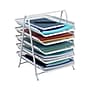 Mind Reader 5-Tier Stackable Paper Desk Tray Organizer, Metal, White (5TPAPER-WHT)~#|#~285A46E8-78AA-4565-A854E3841A586934_sc7
