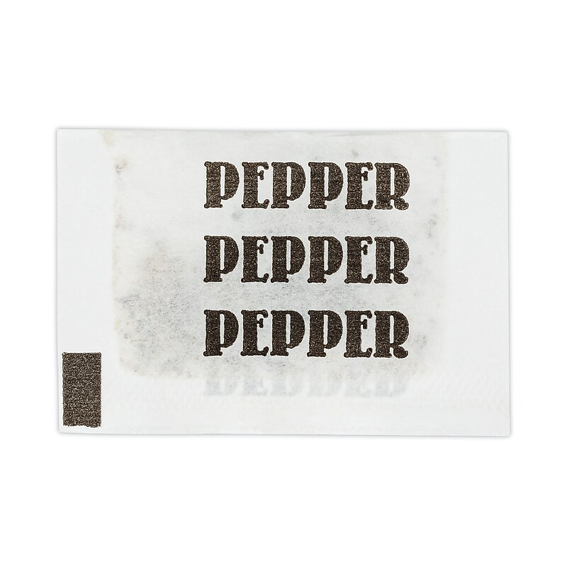 Office Snax Pepper Packets, 0.1g, 3000/Carton (OFX15269) image 1
