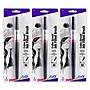 Pentel Arts Color Brush with Water-Based Ink, Medium Tip, Black, 3/Pack (PTAGFLBP101-3)~#|#~285D82F0-6D87-470F-AF4A532F7A7D9E9E_sc7