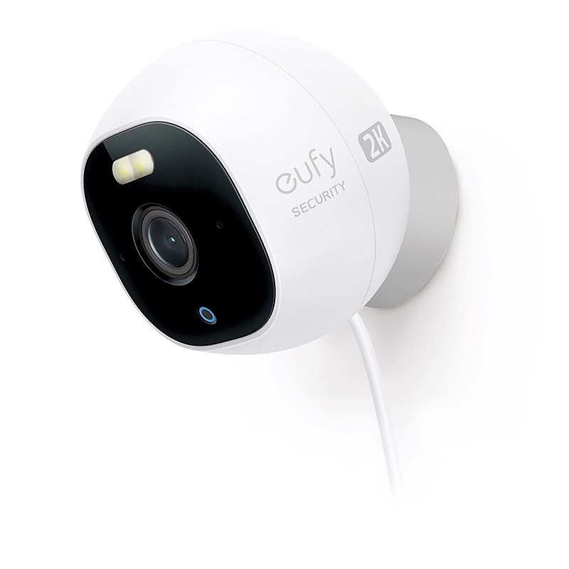 Eufy Indoor Wireless Pan and Tilt Security Camera, White (T8414J21) image 1