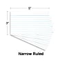 Staples 3" x 5" Index Cards, Lined, White, 500/Pack (TR51009)~#|#~28658779-606D-403A-BC7763830BBAEA02_sc7