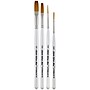 Silver Brush Ultra Mini Lettering, 4 /Pack (SLVUMS2450S)~#|#~2868077D-9B70-4FE8-842DB2D96A729EEC_sc7