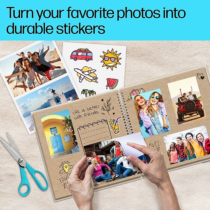 HP Picture Stickers, 8.5
