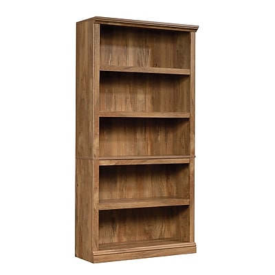 Sauder Select 70″H 5-Shelf Bookcase, Sindoori Mango (426473) Simolary simolary.com