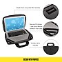 Solo New York Secure-Fit 13.3" Polyester Laptop Case, Black (PRO151-4)~#|#~287036A4-44E9-4E4D-8B2230EB2D6A622C_sc7