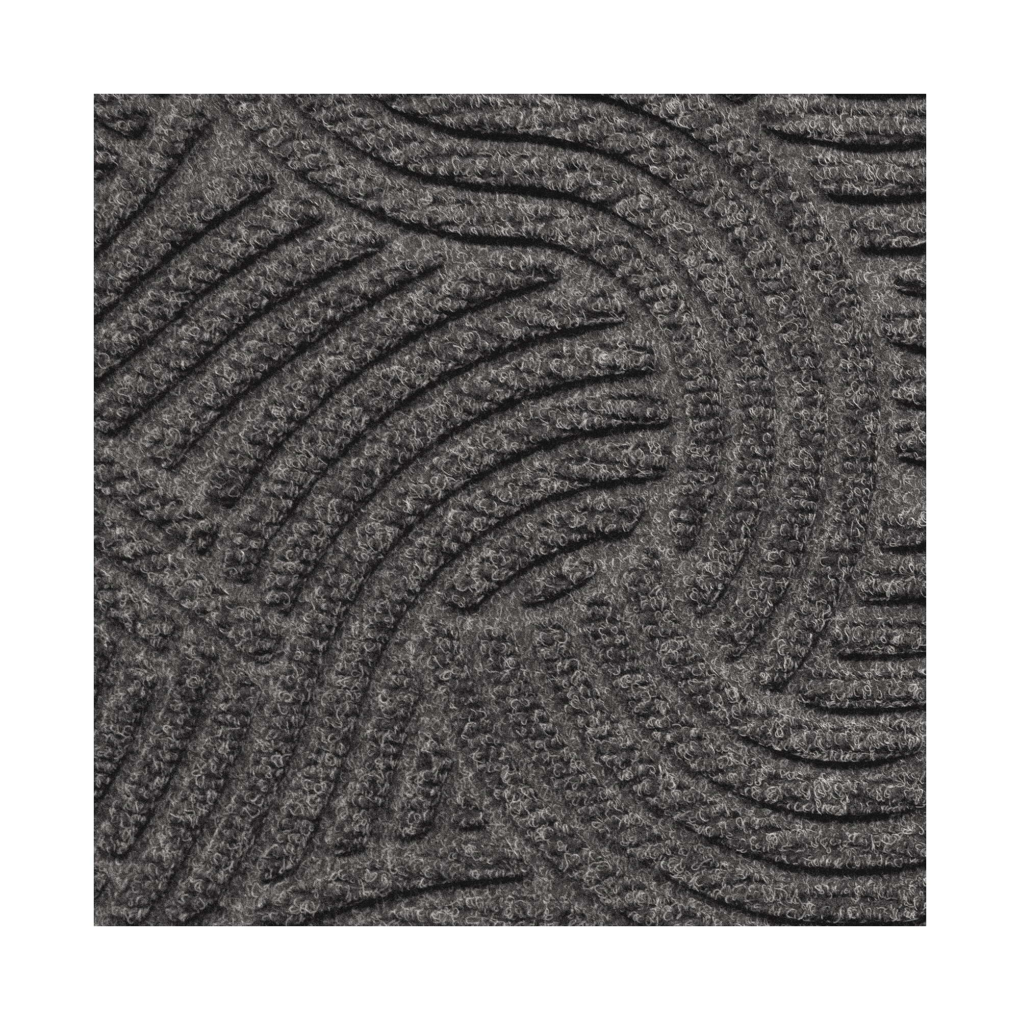 M + A Matting WaterHog Plus Commercial Wiper/Scraper Entrance Floor Mat, Cleated, 3′ x 4′, Gray Ash (1857334090) Sansujyuku sansujyuku.com