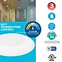 Bulbrite 14 Watt 7" LED Disc Light, 5CCT Selectable - 27/30/35/40/50K, 1100 Lumens, 6/Pack (862882)~#|#~2873DD4F-2586-4338-83BE48BE0E805C9E_sc7