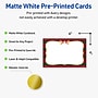 Avery Gold-Red-Green Plaid Matte Blank Card, White, 20/Pack (S00-FET)~#|#~287F9C47-9C17-46E8-A4B08020C6B2EF00_sc7