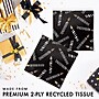 Creative Converting Golden Wishes Birthday Napkins, Black/Gold, 64/Pack (DTC365092BNAP)~#|#~287FB7C1-A3F9-4B27-ADD0CA4CE32A3C5F_sc7