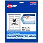 Avery Laser/Inkjet Multipurpose Labels, 1" x 3", White, 16 Labels/Sheet, 100 Sheets/Pack (94224)~#|#~28848EBA-1B1A-4392-9A7FAF33BF111835_sc7