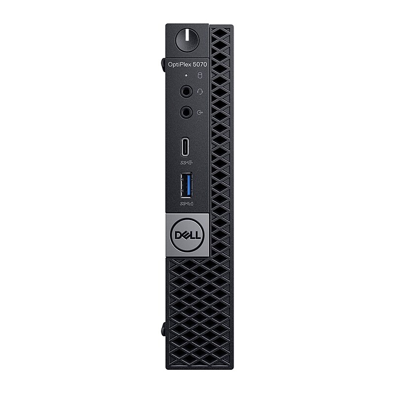 Dell OptiPlex 5070 Micro Refurbished Desktop Computer, Intel Core i5-9500T 2.2GHz, 16GB RAM, 256GB SSD, Windows 11 Pro image 1