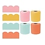 Carson Dellosa Rolled Scalloped Border, 3" x 65', Groovy Colors, 4/Pack (145420)~#|#~2886A42E-93D6-4D33-A9C2C76F34E1738D_sc7