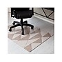 Anji Mountain Rug'd Dormis Carpet & Hard Floor Chair Mat, 36" x 48", Brown/Beige Polyester (AMB9038)~#|#~2888EC53-0AEC-46FA-89EF6166DCC2FED9_sc7