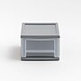 Iris Stackable Plastic Storage Bin with Drawer, Gray, 5/Pack (500162)~#|#~288C6097-93F6-4014-AB1EBCD08CF2C579_sc7