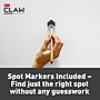 3M CLAW Drywall Hanger, 25 lbs., Silver, 4/Pack (3PH25M4ES)~#|#~288E0CF4-7F23-4A41-B674A010B56E7553_sc7
