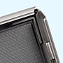 Azar  22" x 28" Snap Frame Poster Holder, Wall Mounted, Silver, Metal (300222-SLV)~#|#~288EF67B-F2A7-4A73-A0AB13E28097DDCB_sc7