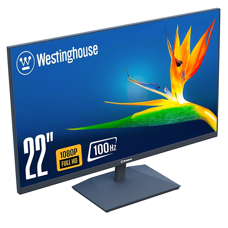 Westinghouse 22" FHD LED Adaptive-Sync Monitor, Not Adjustable, Black (WH22FA9420) image 1