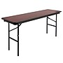 ICEBERG OfficeWorks 18" x 60" Laminate Folding Table, Mahogany (55274)~#|#~28978776-C2FB-4E90-8EEADA3AEBB27AC2_sc7