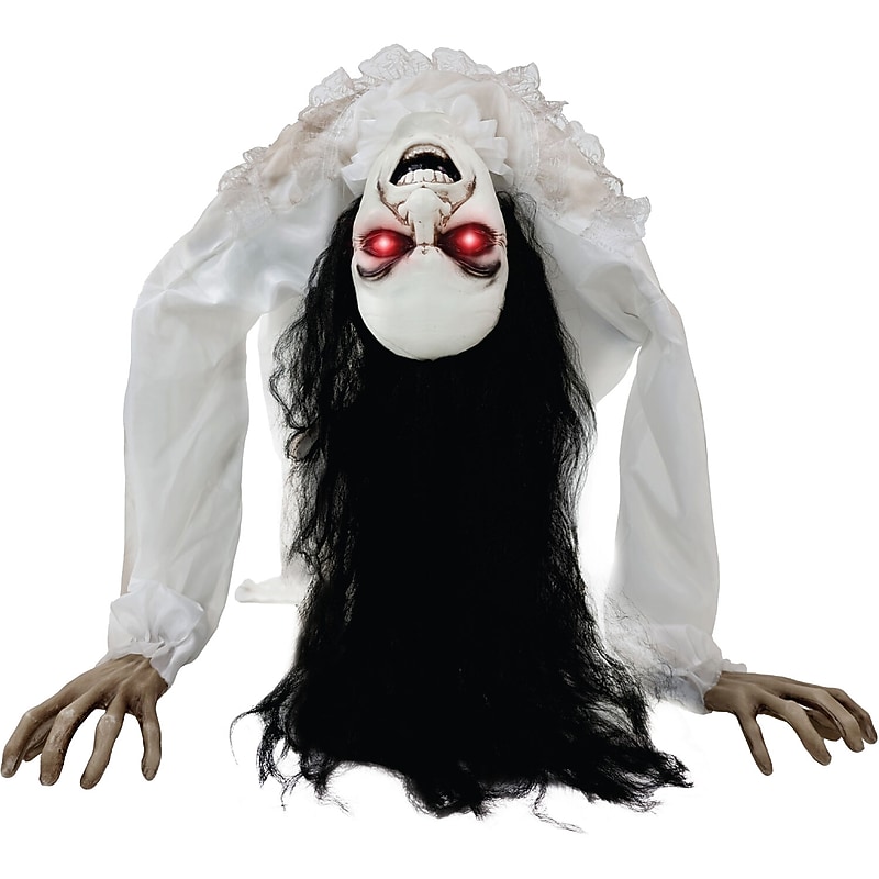 Haunted Hill Farm Lifesize Animatronic Possessed Woman (HHLADY-11FLSA) image 1