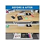 Mount-It! 2"H x 21"W Under-Desk Drawer, White (MI-7294WHT)~#|#~289A74F0-1FCA-47B7-BB07DFDD7D8583EA_sc7