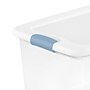 Sterilite 106 Quart Latching Storage Bin with Lid, Plastic, White (14998004)~#|#~28A0E0A3-DA4A-4835-8864FEB4E44551AD_sc7