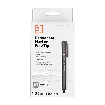TRU RED™ Permanent Markers | Staples