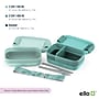 ello Lunch Stack Bento Box, Mint Chip, 16 oz. (621-2444-935-6)~#|#~28B12725-01EE-45C5-A9659238AAA5F1E6_sc7