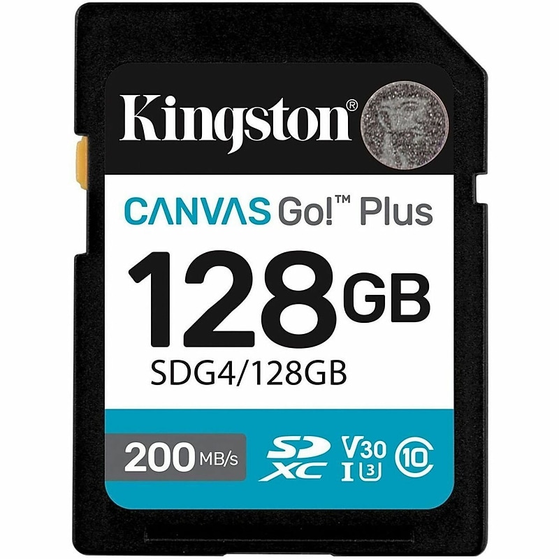 Kingston Canvas Go Plus SDXC Card 128GB image 1