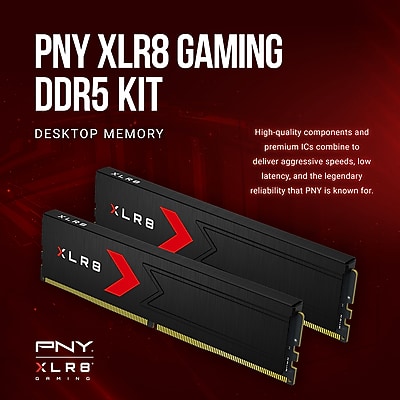 PNY XLR8 Gaming DDR5 UDIMM Memory Kit - Thumbnail 4