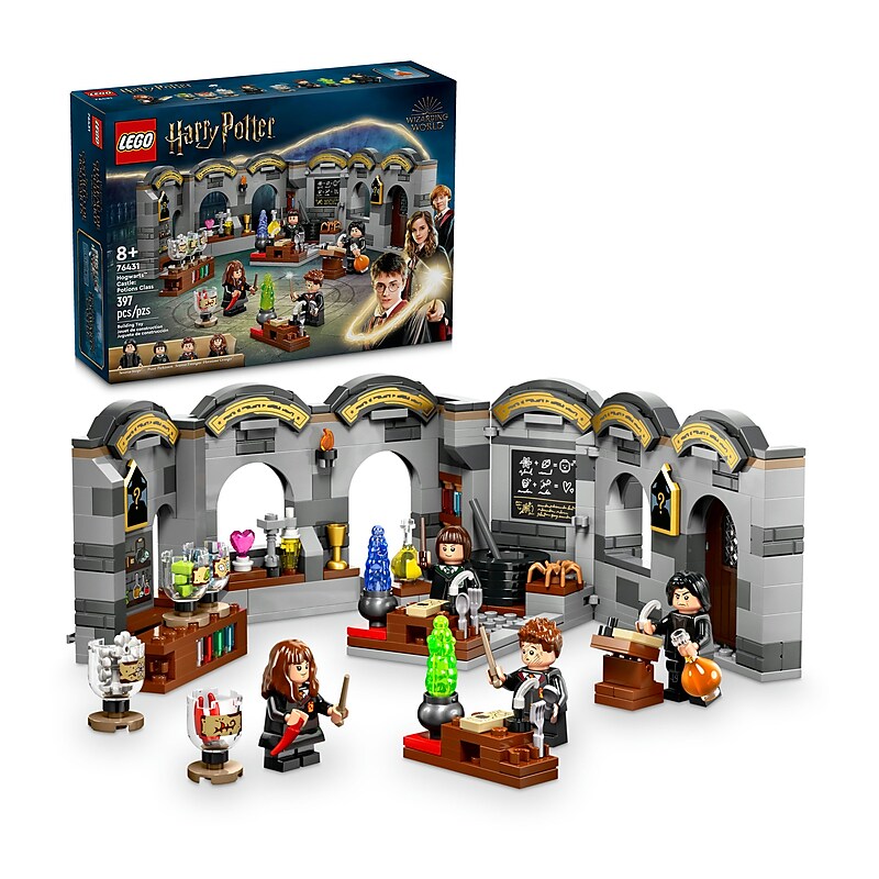 LEGO Harry Potter Hogwarts Castle: Potions Class, 397 Pieces (76431) image 1