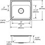 Elkay Gourmet 19" Single Basin Drop In Stainless Steel Kitchen Sink (LRADQ1918650)~#|#~28B62A41-08CF-4422-85AC7F4F246EC327_sc7
