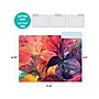 Global Printed Products Deluxe Designer Abstract Floral Heavy Duty File Folders, 1/3-Cut Tab, Assorted Colors, 24/Pack~#|#~28B6C94E-EC85-4228-B1B24B0F3430FF3C_sc7