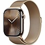 Apple Watch Series 10, GPS + Cellular, 46mm, Gold Titanium Case, Gold Milanese Loop (MC7T4LW/A)~#|#~28B725D8-B984-46EF-93D4E75DA319D98F_sc7