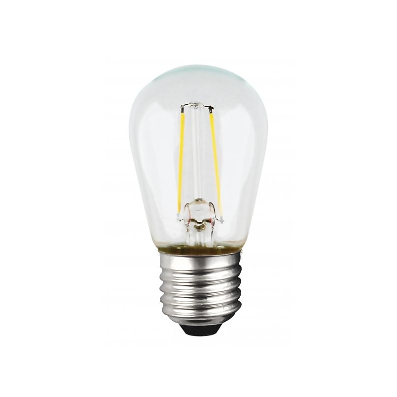 Satco Lighting 1 Watt Soft White LED  Specialty Bulb, 12/Carton (S9807) image 1