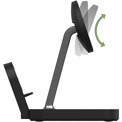 Mophie Snap+ MagSafe USB-C Magnetic Wireless Charging Stand, 15W, Black - Thumbnail 4