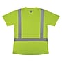 Ergodyne GloWear 8274 High Visibility Short Sleeve Women’s T-Shirt, ANSI Type R Class 2, Lime, Small (22072)~#|#~28BC06B0-F83F-4A38-8576186092E32874_sc7