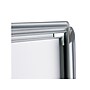 Azar Sign Holder, 8.5" x 11", Table Top, Silver, Plastic, 4/Pack (300332-SLV-4PK)~#|#~28C472A8-43E8-4A18-918707567C12FA1E_sc7