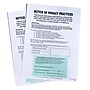 Cosco Notice of Privacy Practices with Label, English, 8-Part, 250 Forms/Pack (074045)~#|#~28C4D7DF-A13D-4289-868CDAD351D1F9FF_sc7