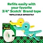 Scotch Clip & Twist Desktop Dispenser, 1" Core, Assorted Colors (C19-CLIP-MX-SR)~#|#~28C4E371-4DE3-41CB-A5DE5E84E22528A4_sc7