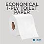 Pacific Blue Basic Toilet Paper, 1-Ply, White, 550 Sheets/Roll, 80 Rolls/Carton (19881/01)~#|#~28C5CC5B-D325-4813-81BEB4794B99332E_sc7