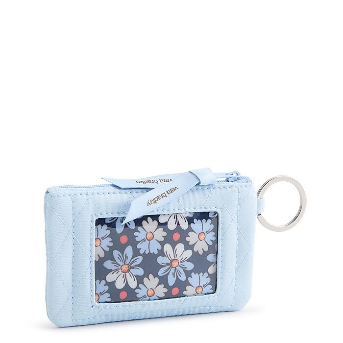 Vera Bradley Zip ID Case, Blue (55593-24150) | Staples