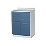 Viva Comfort 36'' H x 24" L Exam Room Medical Cabinet, 2-Doors, 2-Drawers, Blueberry (90224GRYBL)~#|#~28D05FDB-077E-499B-8A78C72BAD4A83EB_sc7
