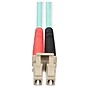 StarTech 20m (65ft) LC to LC (UPC) Duplex OM4 Multimode Fiber Optic Patch Cable, 50/125, Aqua (450FBLCLC20)~#|#~28D1FCA6-ED95-4E04-BA4F7C6D9F211E3D_sc7