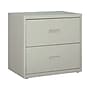 Hirsh HL1000 Series 2-Drawer Lateral File Cabinet, Letter/Legal Size, Lockable, 28"H x 30"W x 18.63"D, Light Gray (19439)~#|#~28D3426F-B0DA-412C-9C7DB34137957BB4_sc7