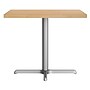 Flash Furniture Bennett Square Shaped Wooden Commercial Indoor Table, 36" x 36", Natural Top/Silver Base (GSFSQ36NTT3030S)~#|#~28D5352A-E729-4187-AD79B07DA0E25782_sc7